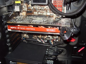video card installed