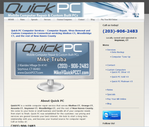 Old Quick PC Website