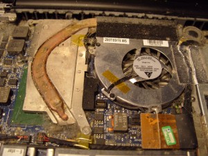 dirty laptop