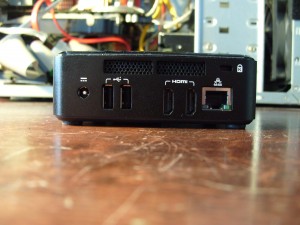 Intel NUC rear