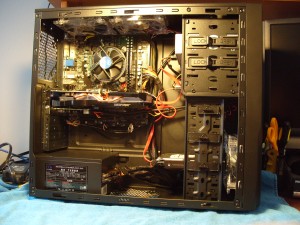 Custom Built Gaming Computer Inside